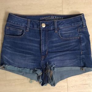 American eagle high-waisted jeans
